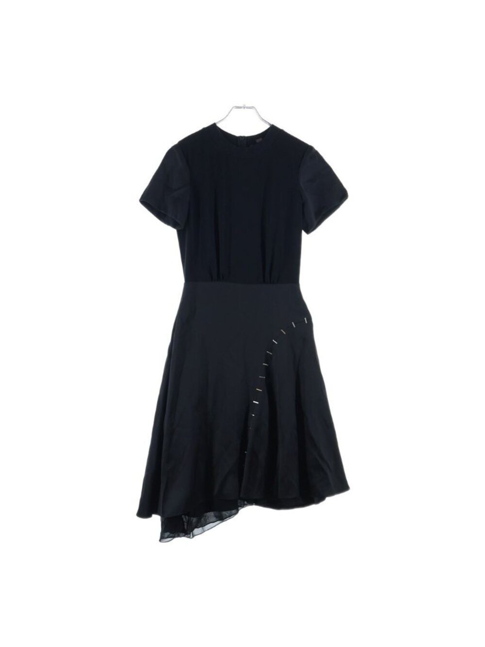 Louis Vuitton Dress Black Silk Triacetate